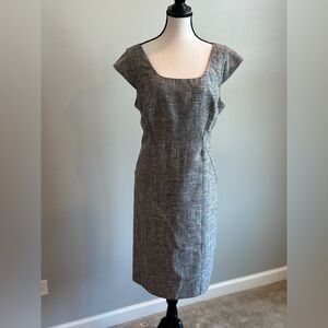 Ann Taylor Gray Dress, size 14